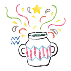 水瓶座のイラスト