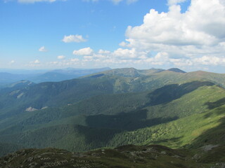view from the top of mountain