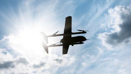 Unmanned aerial vehicle (dron) Poseidon for armed forces of Ukraine