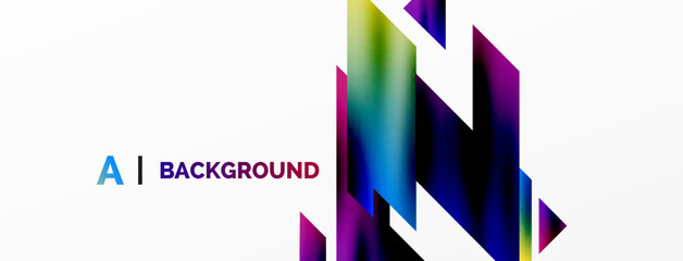 Modern trendy minimalist abstract background. Geometric pattern design, 3d and shadow effects. Vector Illustration