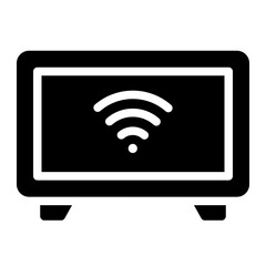television glyph icon