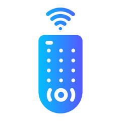 remote accsess gradient icon