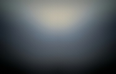 Brutal black metal low textured background covered small dots grid. Dark toned abstract surface with blue sheen.