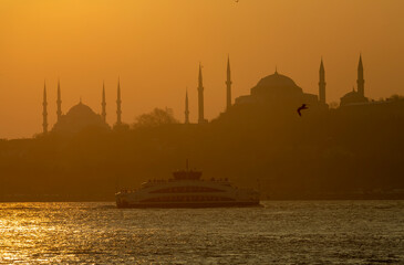 Different and aesthetic ferry collections among the most historical places of Istanbul