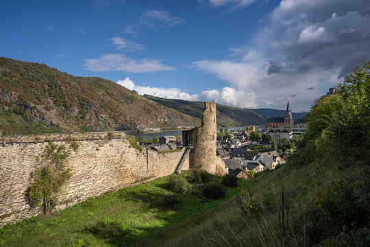 Historische Stadtmauer von Oberwesel
