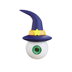 Hat Eye 3D Good For Element Event Halloween