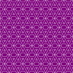 Purple A alphabet letter repeating pattern background vector. Thin diagonal lines pattern seamless background.