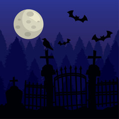 bats in cemetery
