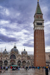 Fototapeta premium canals of the city of Venice Italy.