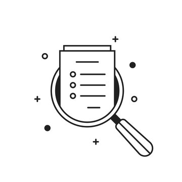 assessment or audit icon for regulatory report