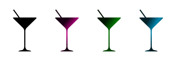 Martini. Vector image.