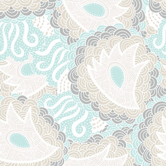 Seamless pattern floral vector pattern
