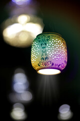 the light bulb in the dark