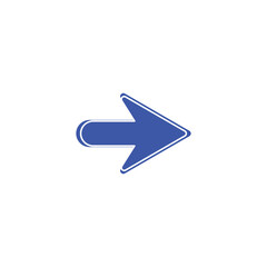 Arrow icon vector flat design illustration