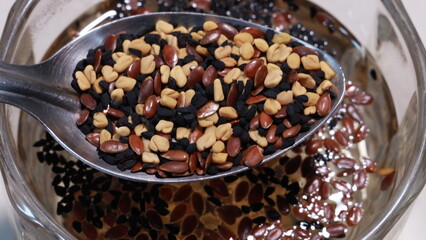 Methi Dana, Alsi seeds And Kalonji Seeds for Health. its Mixture for good health