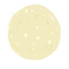 Circle hand drawn. The background. Colored blot. Watercolor spot. Pastel background. Illustration of watercolor circles with uneven grunge