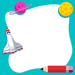 back to school frame, kids