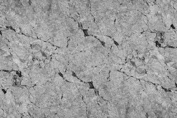 Broken old floor surface with cracks for texture