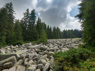 River of rocks