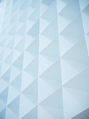 Obraz premium White wall Square pattern Minimal modern Art Background