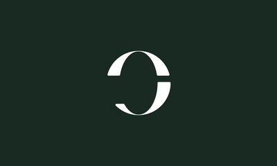 Letter O  vector icon design template	