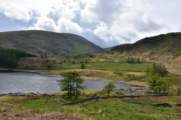 Gorgeous Scenic View of Haweswater Resevoir in England