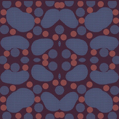 seamless pattern with hearts