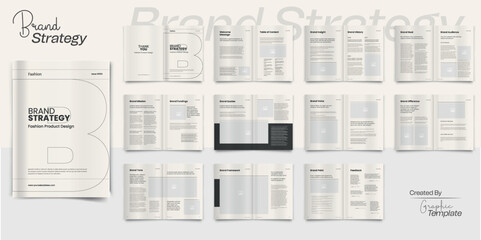 Brand Strategy Guide Brand Identity Guidelines Brochure Brand Guideline Design