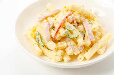 美味しそうなマカロニサラダ