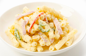 美味しそうなマカロニサラダ