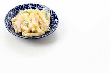 美味しそうなマカロニサラダ