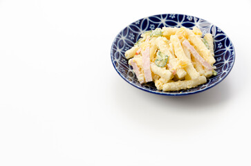 美味しそうなマカロニサラダ