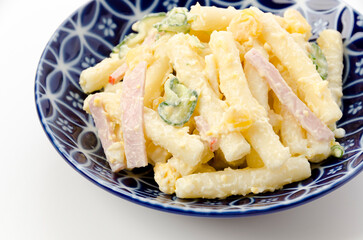 美味しそうなマカロニサラダ