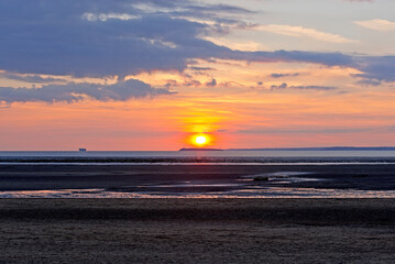 Sunset, Sand Bay, Norh Somerset