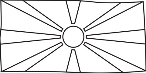 Obraz premium national flag icon