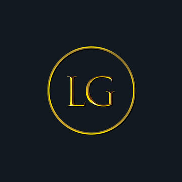 Luxury Initial letters LG monogram. Suitable for tattoo studio, salon, boutique, hotel, college, retro, interlock style