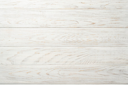 White wooden desk texture background