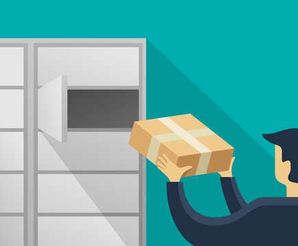 Parcel receiving with Automated locker