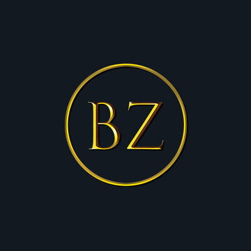 Luxury Initial letters BZ monogram. Suitable for tattoo studio, salon, boutique, hotel, college, retro, interlock style