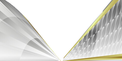 Luxury silver gold background