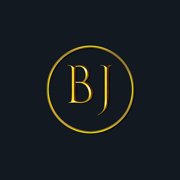 Luxury Initial letters BJ monogram. Suitable for tattoo studio, salon, boutique, hotel, college, retro, interlock style
