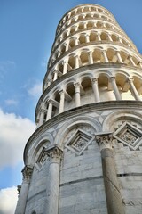 Fototapeta na wymiar Wunderschöne Aufnahme in Pisa Toskana Italien 
