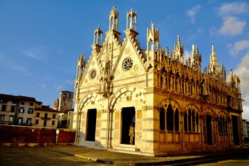 Naklejka premium Wunderschöne Aufnahme in Pisa Toskana Italien 