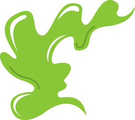 Bad Smell Smoke Cloud. Vector illustration