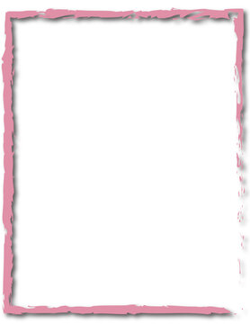 abstract pink frame vector simple