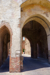 Fototapeta na wymiar Cittadella, historic city in Padova province