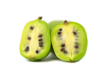small mini kiwi fruit - Actinidia arguta