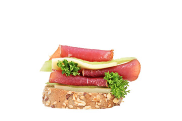 Small canape sandwich