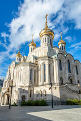 Fototapeta na wymiar Sretensky Monastery in Moscow, Russia