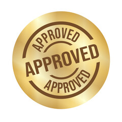 Approved Vector Art, Approved Stamp Vector Symbol Graphic Logo Design Stock Vector 